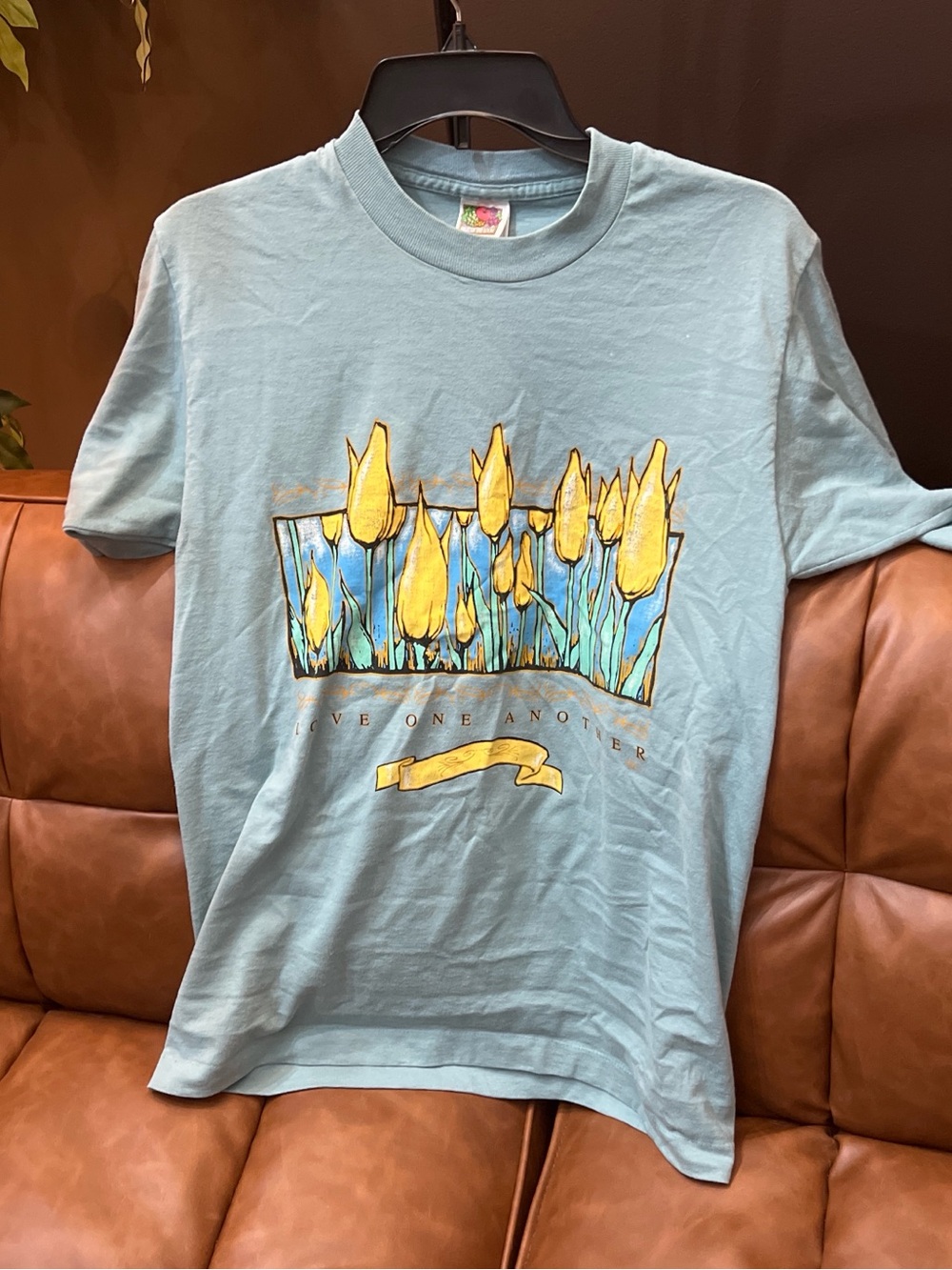 Fruit of the Loom Pale Blue Crewneck Tee